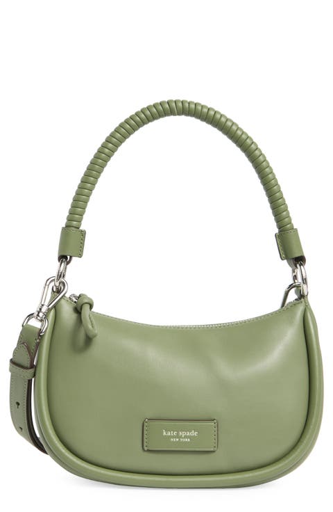 loop smooth leather shoulder bag