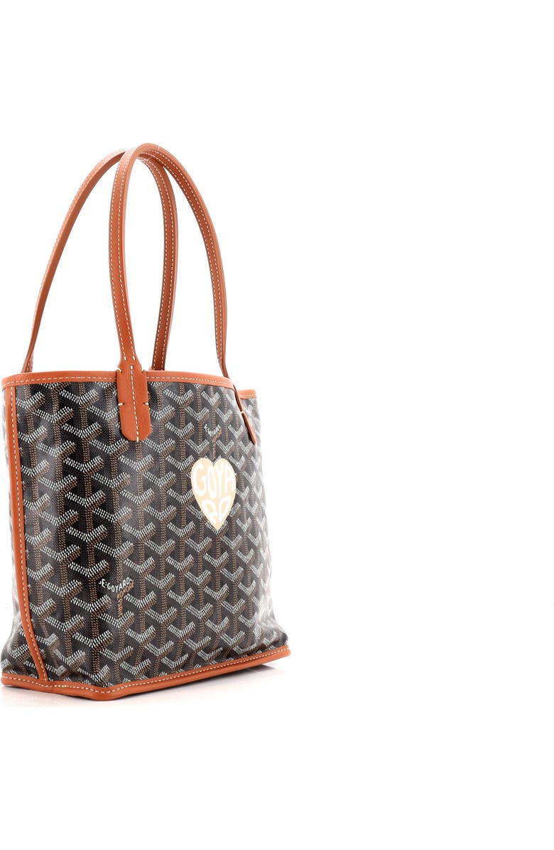Pre-Owned Goyard Anjou Reversible Tote Printed Coated Canvas Mini, Alternate, color,