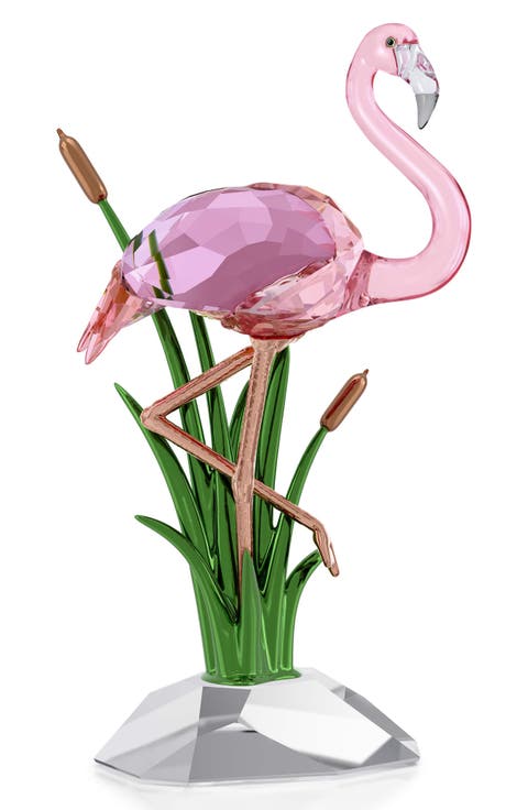 Idyllia Flamingo Crystal Figurine