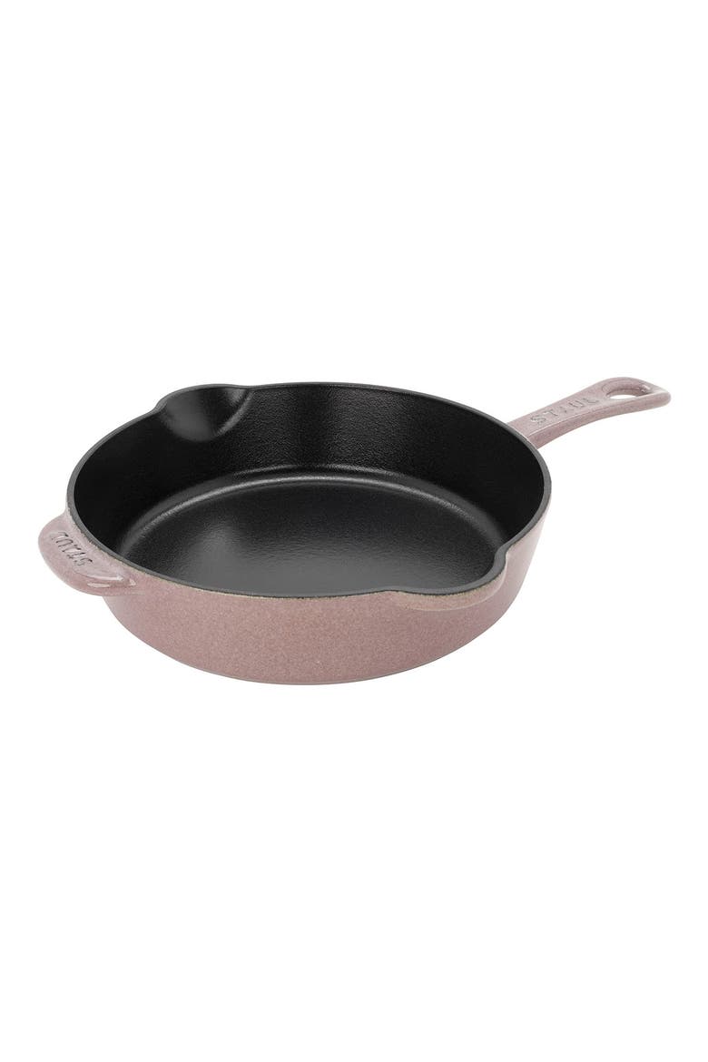 8.5-Inch Enameled Cast Iron Traditional Deep Skillet, Main, color, LILAC