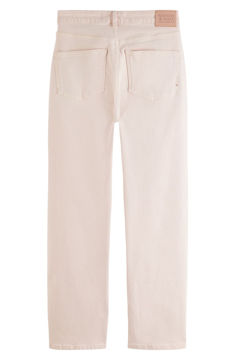 Scotch & Soda The Sky High Waist Straight Leg Jeans, Alternate, color,