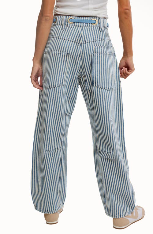 FREE PEOPLE FREE PEOPLE MOXIE RAILROAD STRIPE PANTS