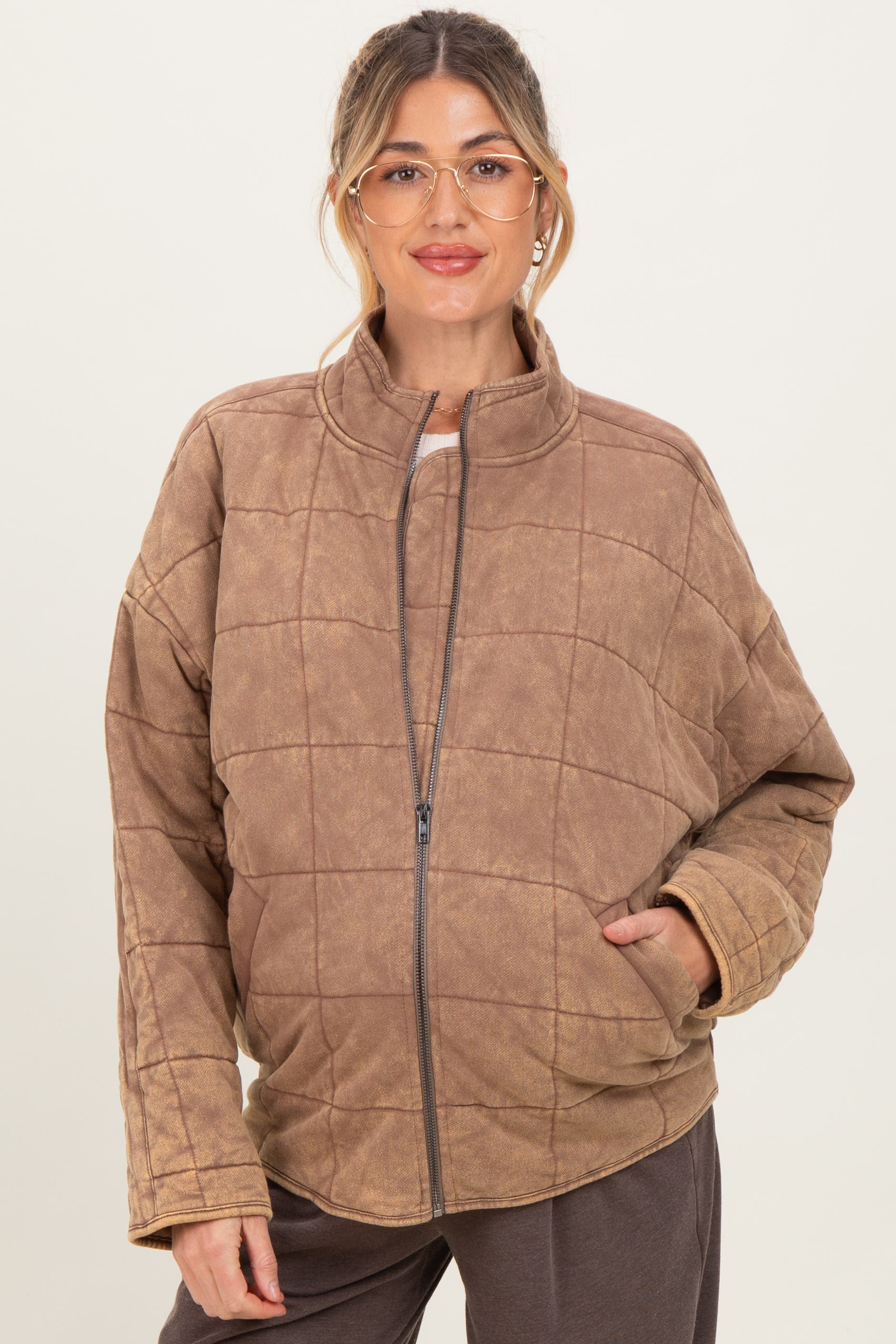 Quilted Oversized Jacket
