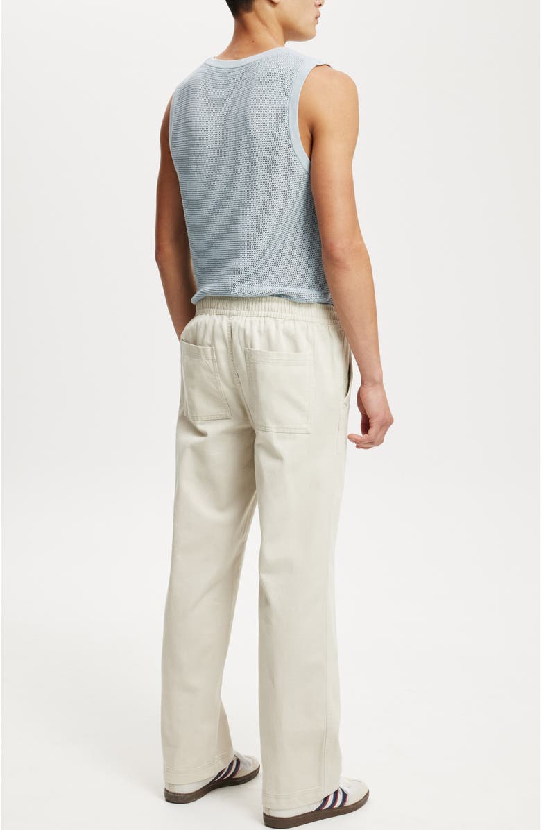 Cotton On Men's Baggy Casual Pant, Alternate, color, Light Stone