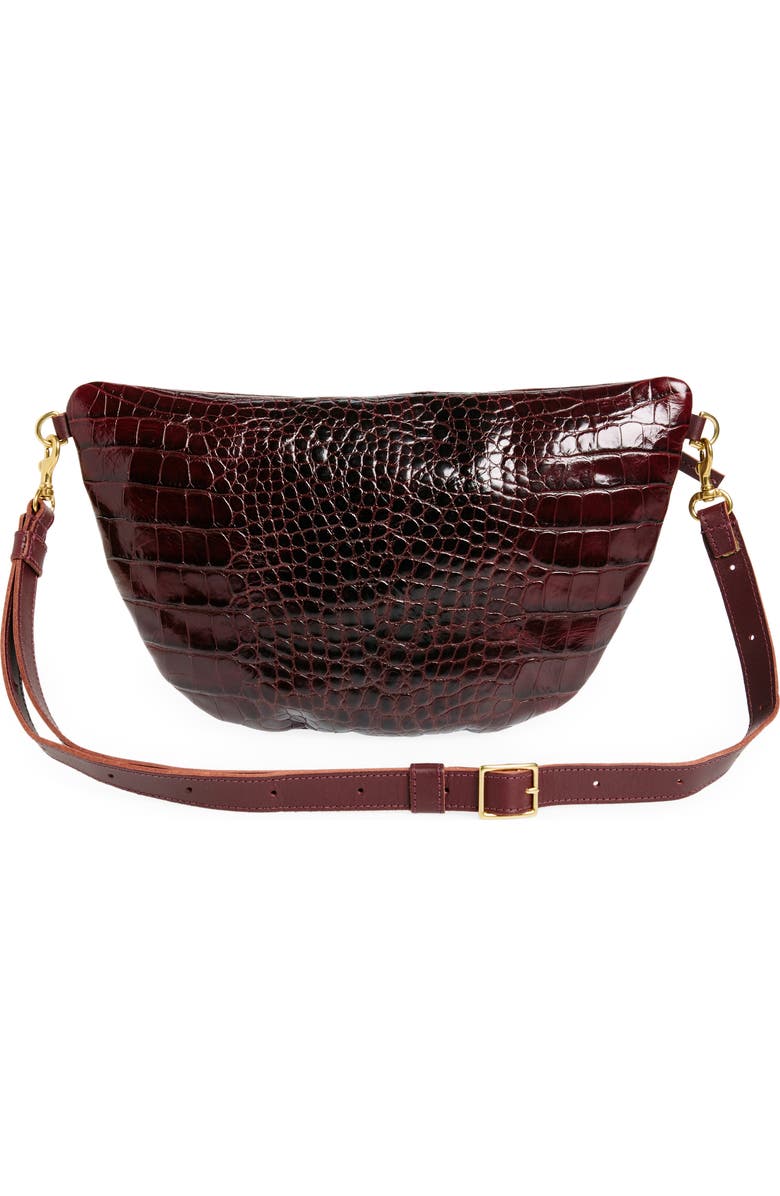 Clare V. Grande Leather Belt Bag, Alternate, color,