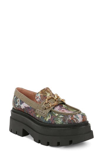 Circus Ny By Sam Edelman Brooklyn Chain Platform Loafer In Brown