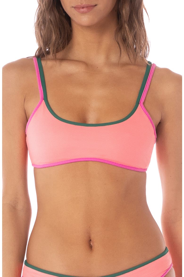 Islay Reversible Bikini Top, Alternate, color, PINK