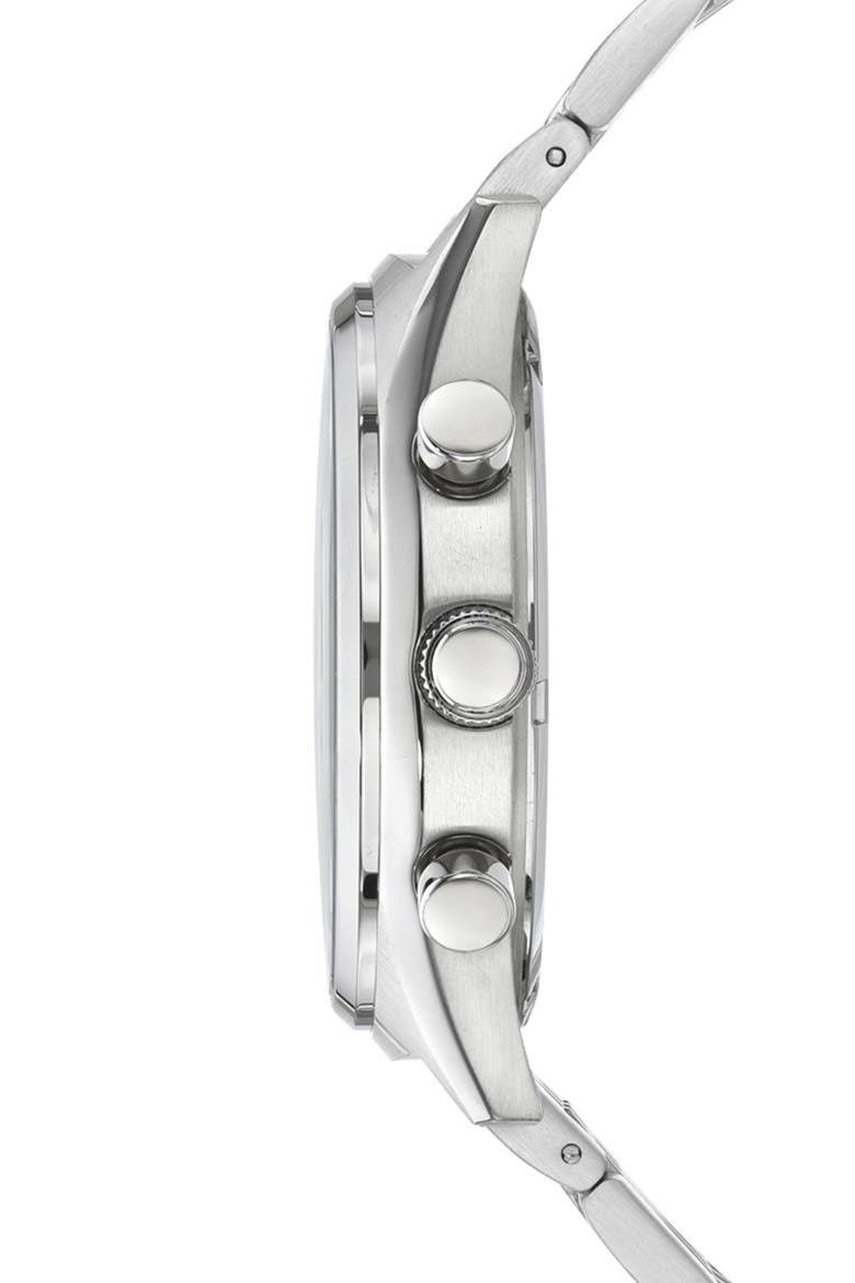 Charlie Multifunction Bracelet Strap Watch, 45mm, Alternate, color, SILVER