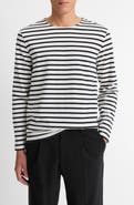 Vince Stripe Long Sleeve T-Shirt