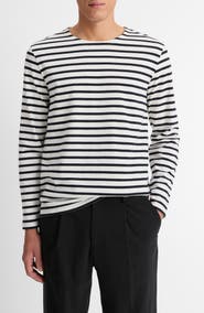 Vince Stripe Long Sleeve T-Shirt