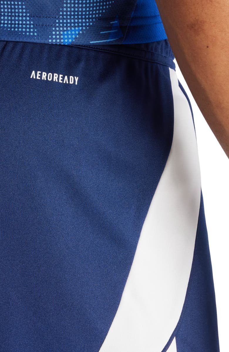 adidas Tiro Shorts, Alternate, color, Team Navy Blue/ White