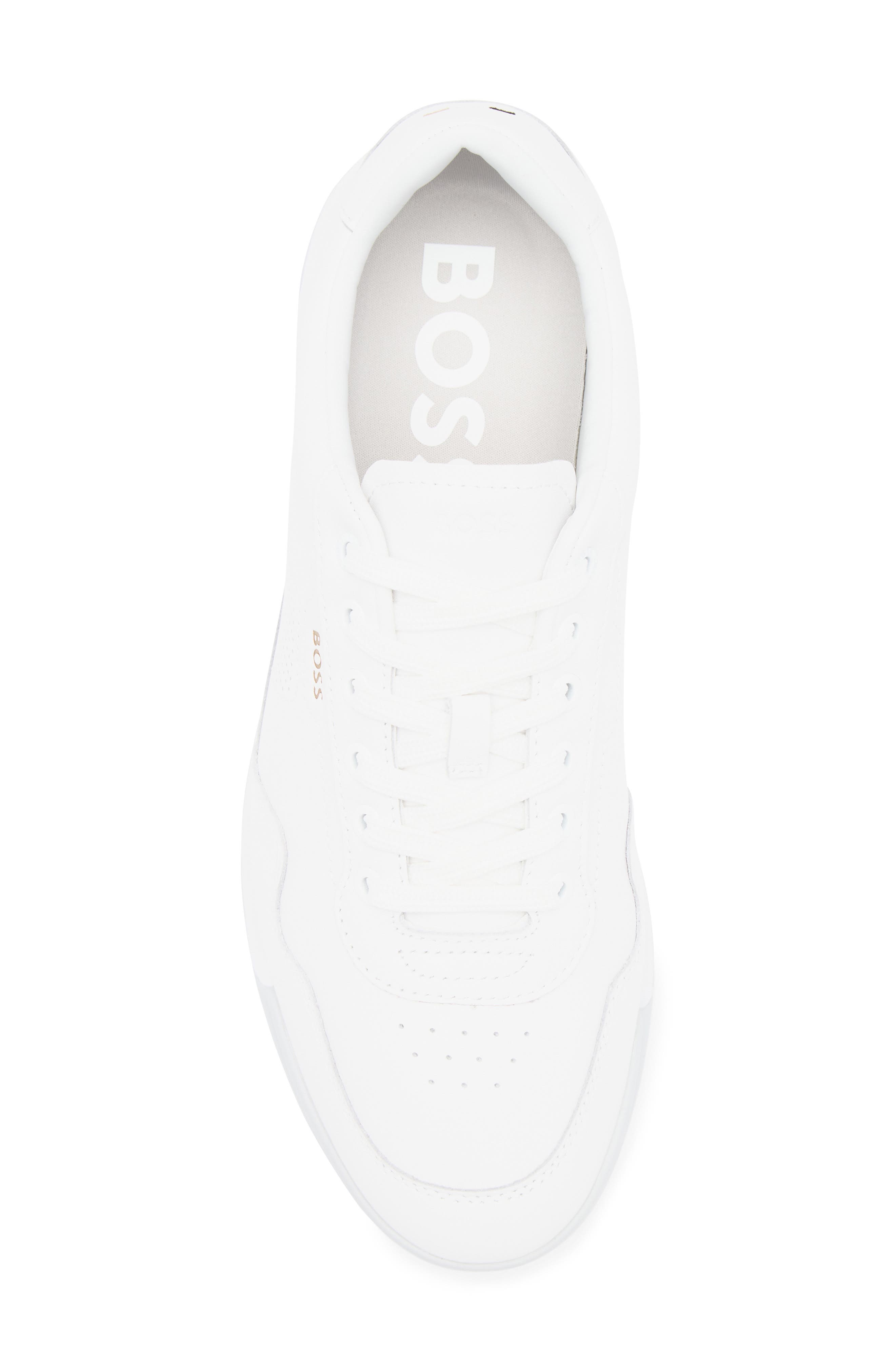 BOSS Titanium Low Top Sneaker, Alternate, color, White