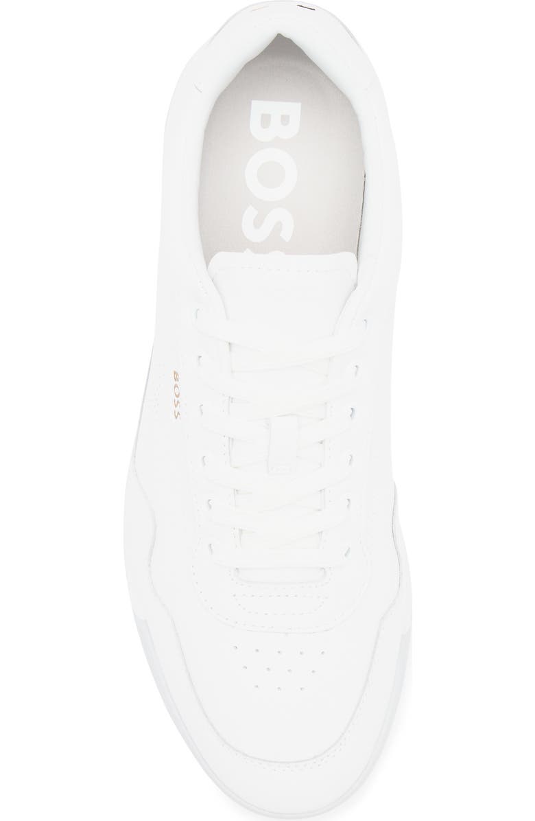 BOSS Titanium Low Top Sneaker, Alternate, color, White