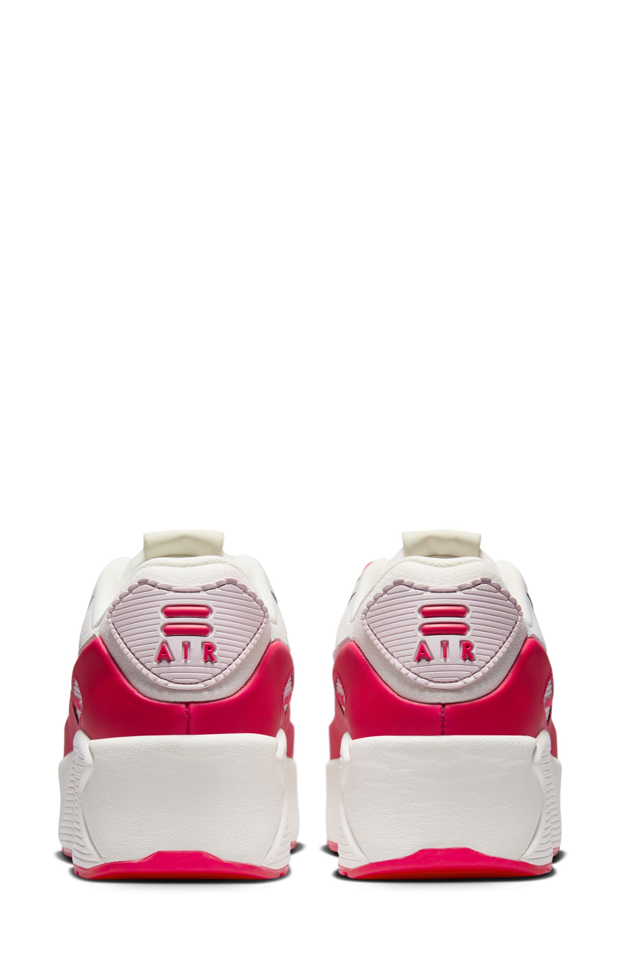Nike Air Max 90 LV8 Platform Sneaker, Alternate, color, 