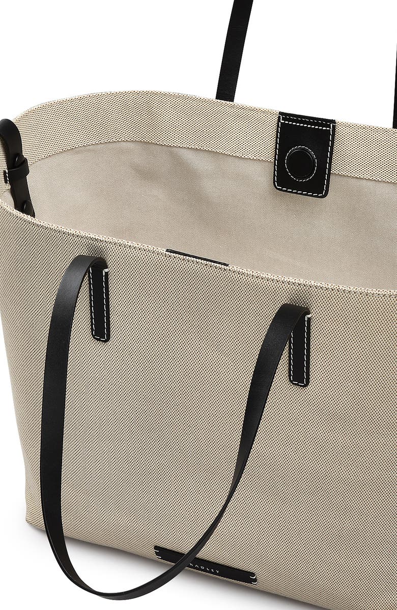 Radley Dukes Place Canvas Tote Bag & Pouch, Alternate, color,