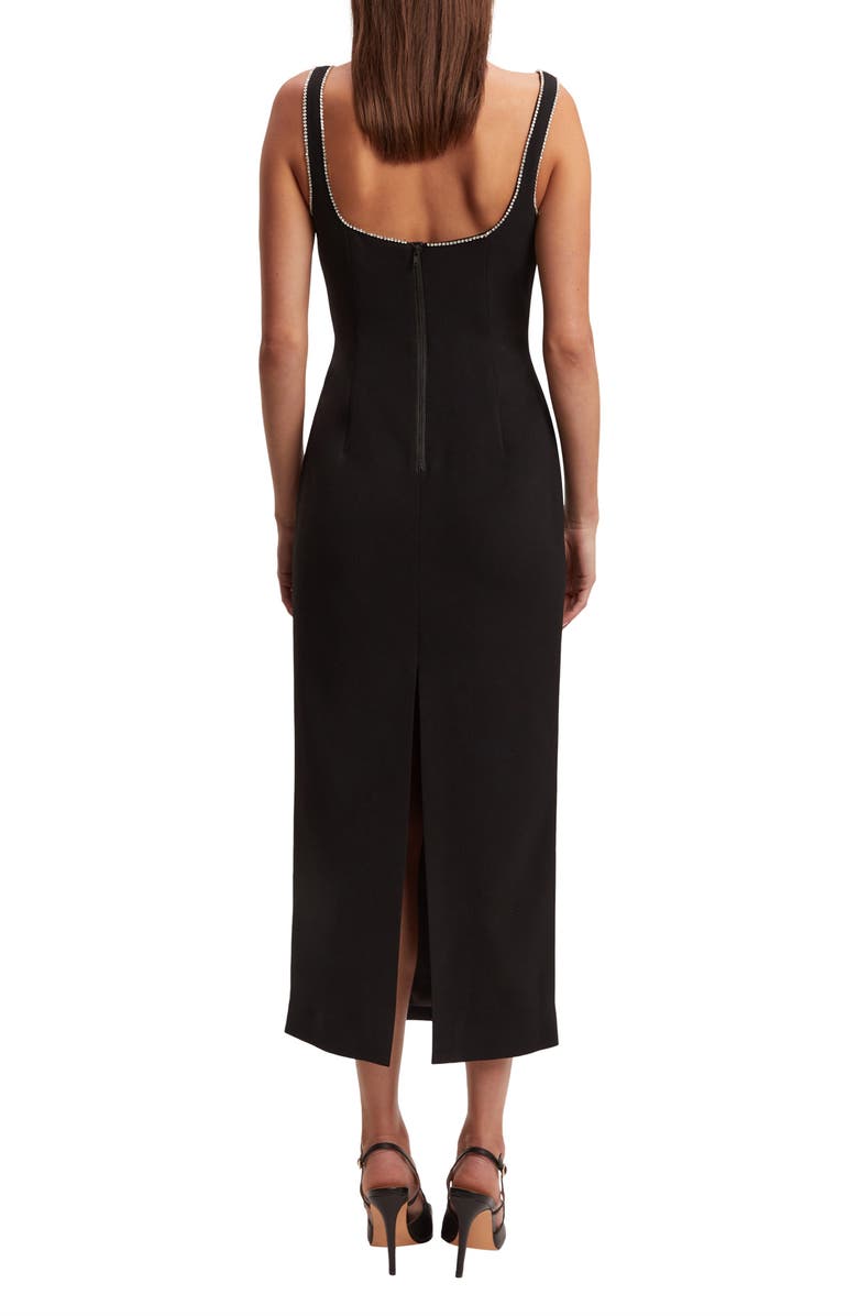 Bardot Brooklyn Diamonte Midi Dress, Alternate, color, 