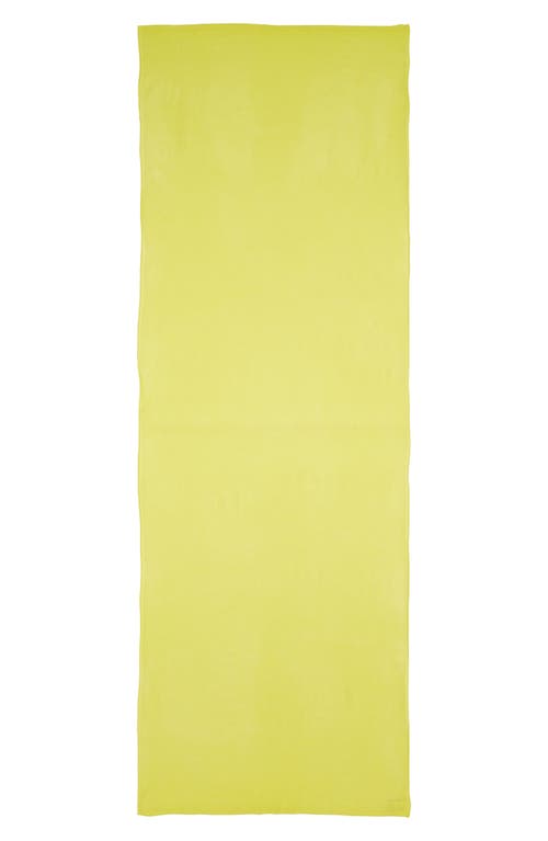 Nordstrom Cashmere Scarf In Yellow