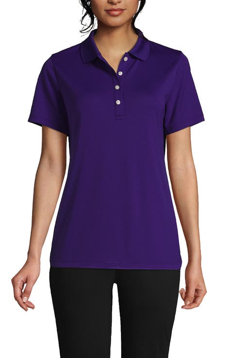 Short Sleeve Solid Active Polo