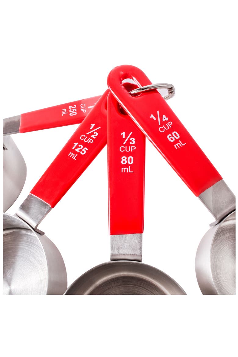 8-Piece Measuring Cups & Spoons Set, Alternate, color, MULTICOLOR
