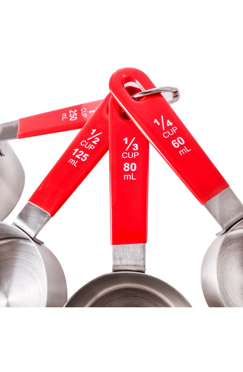 BergHOFF 8-Piece Measuring Cups & Spoons Set, Alternate, color, Multicolor