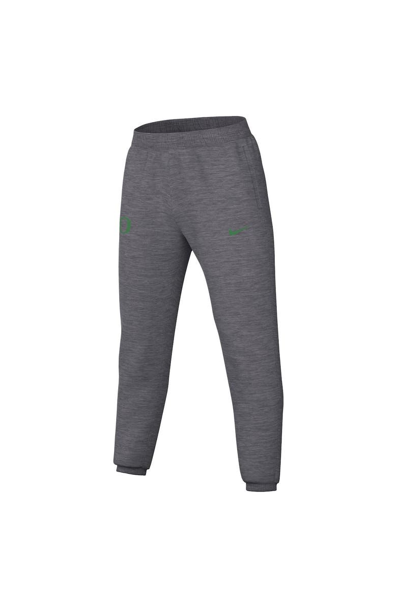 Nike Men's Nike Heather Gray Oregon Ducks Team Logo Spotlight Performance Pants, Alternate, color, 