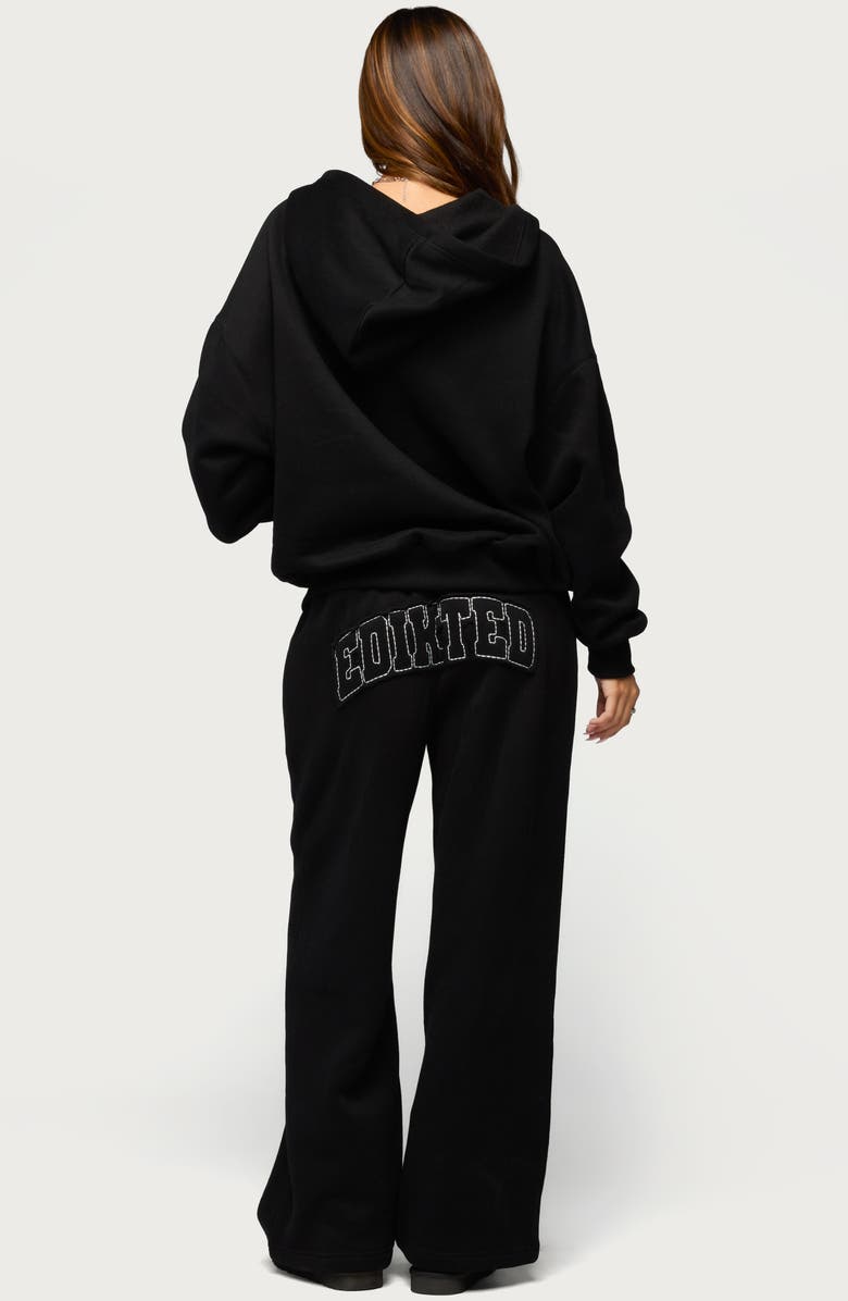 EDIKTED Forever Edikted Flare Sweatpants, Alternate, color, 