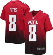 Nike Youth Nike Kyle Pitts Red Atlanta Falcons Game Jersey