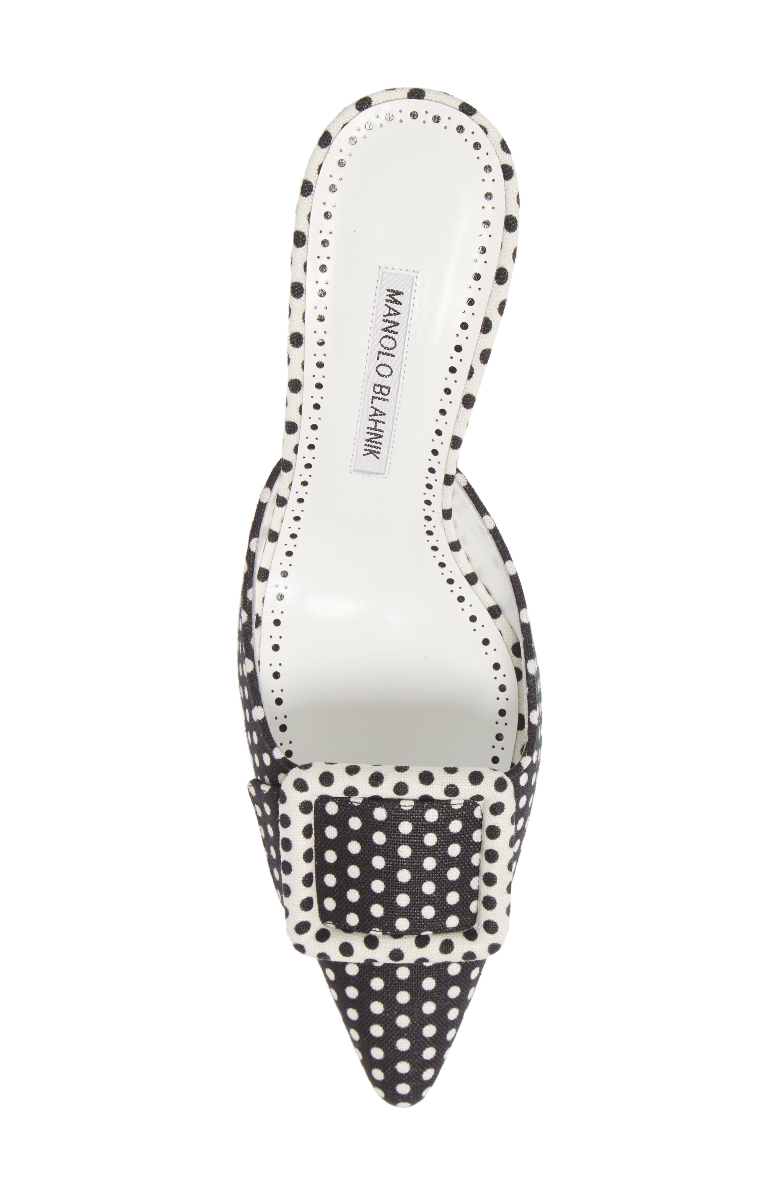 Manolo Blahnik Maysale Buckle Slide Mule, Alternate, color, 