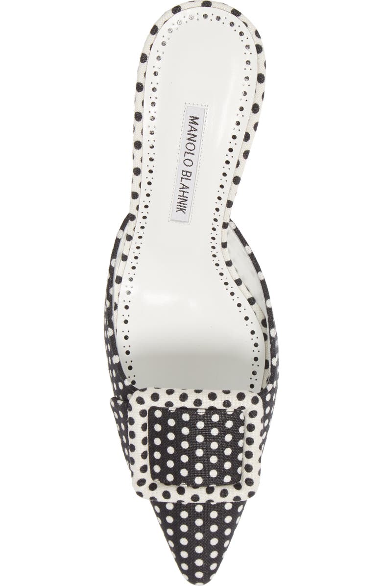 Manolo Blahnik Maysale Buckle Slide Mule, Alternate, color,