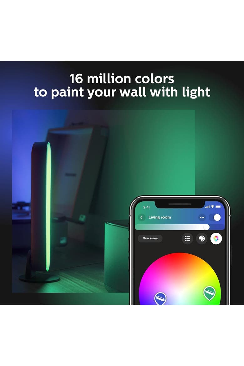 Hue Play White & Color Ambiance Smart LED Bar Light - Multicolor, Alternate, color, White