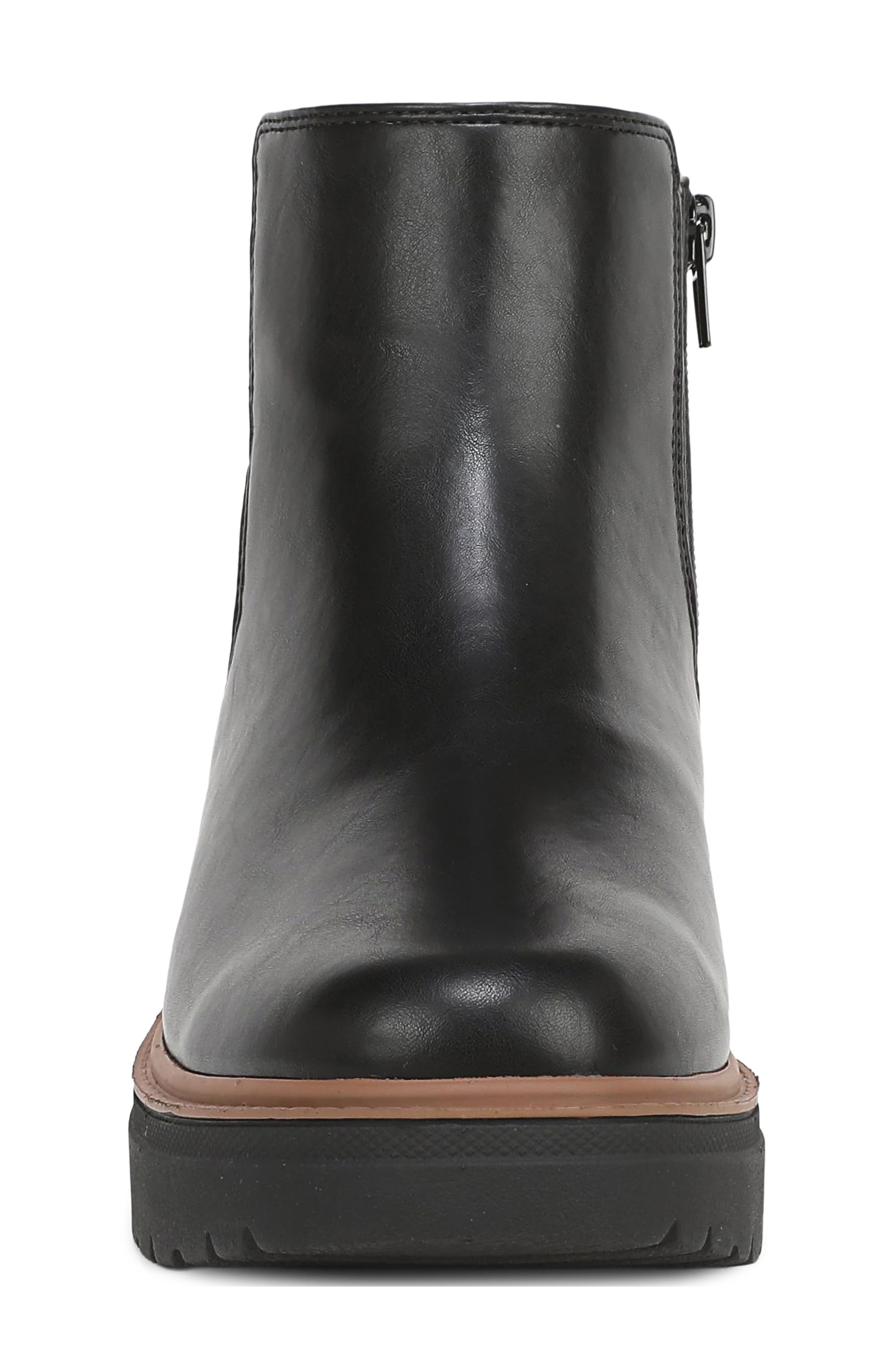 Bring Vibes Faux Leather Chelsea Boot, Alternate, color, BLACK FAUX LEATHER