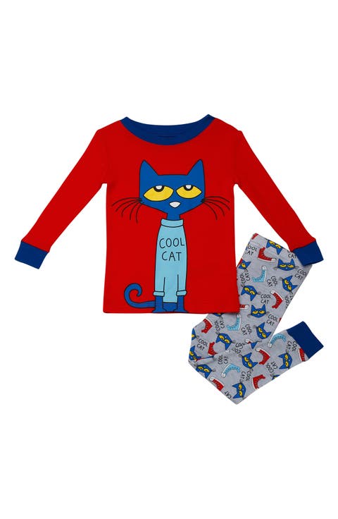 Pete the Cat Two-Piece Fitted Pajamas (Toddler)