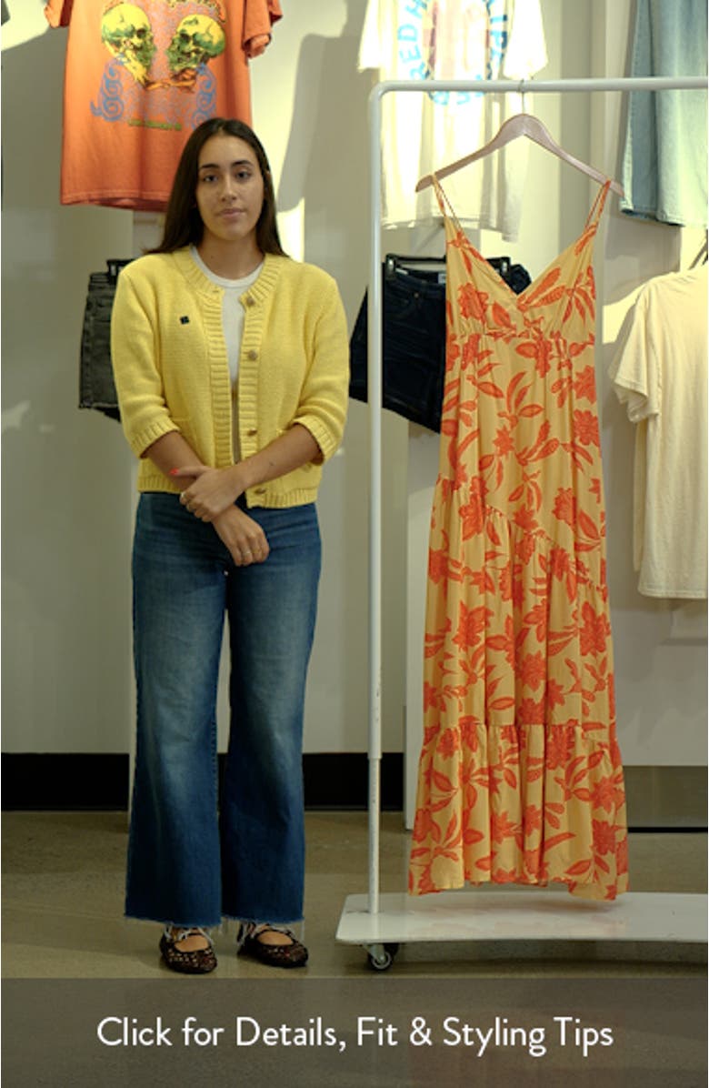 Forbes Print Maxi Dress, sales video thumbnail