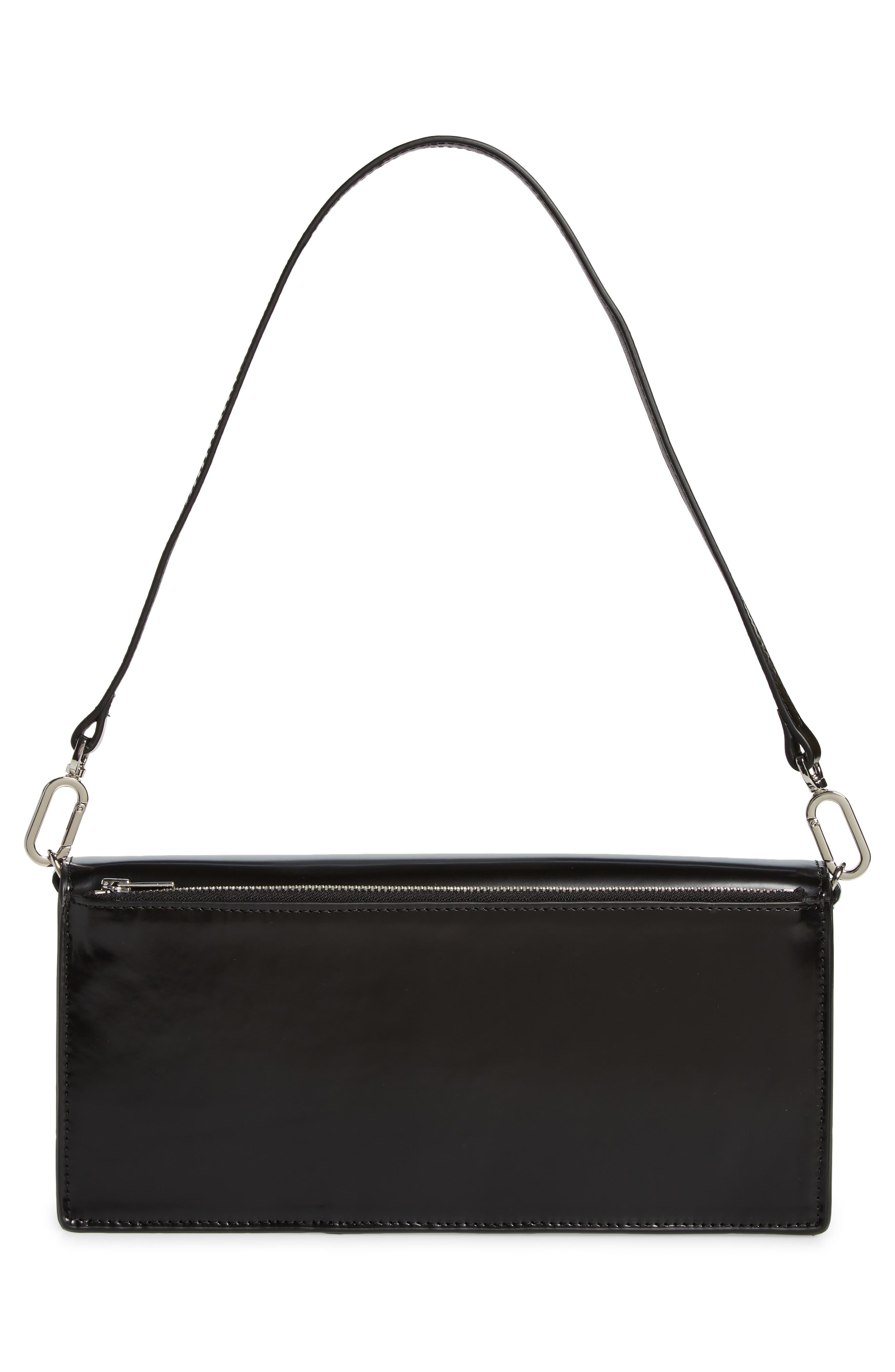 COS Leather Baguette Shoulder Bag, Alternate, color, 