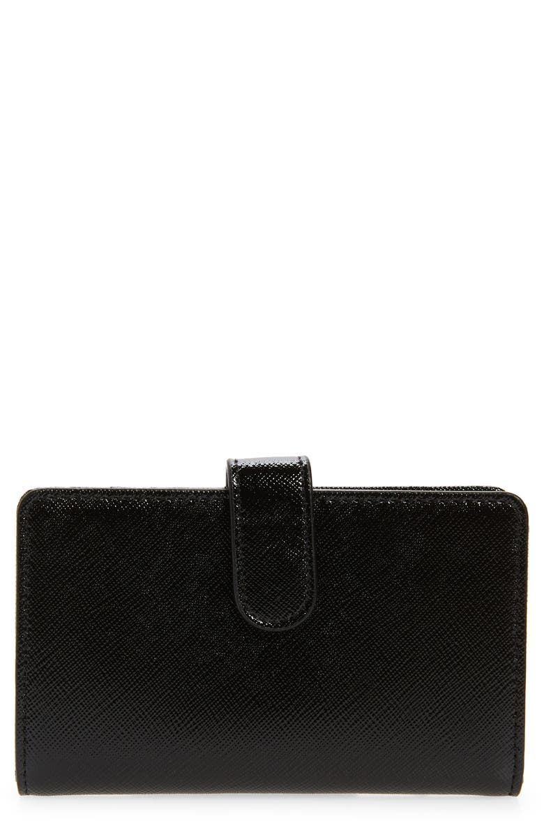Nordstrom Kelly Leather Wallet, Main, color,