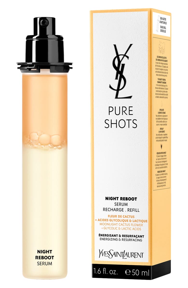 Yves Saint Laurent Pure Shots Night Reboot Serum Refill, Alternate, color,