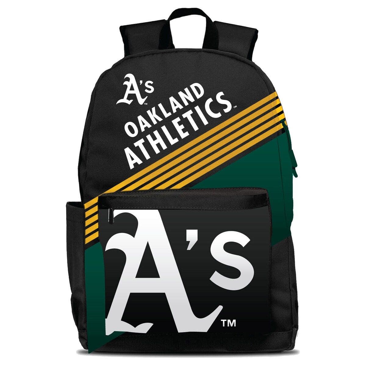 MOJO Oakland Athletics Ultimate Fan Backpack, Main, color, Black