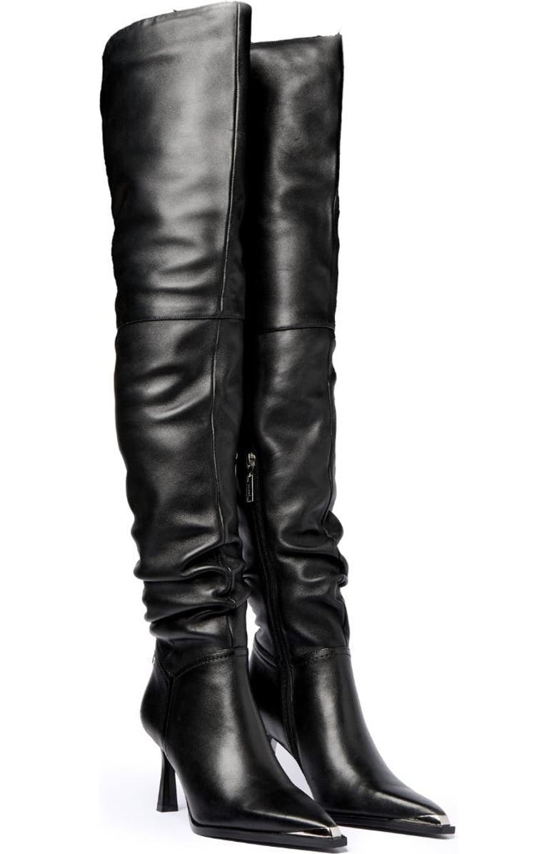 MALLET Sienna Thigh-High Boots, Main, color, Black
