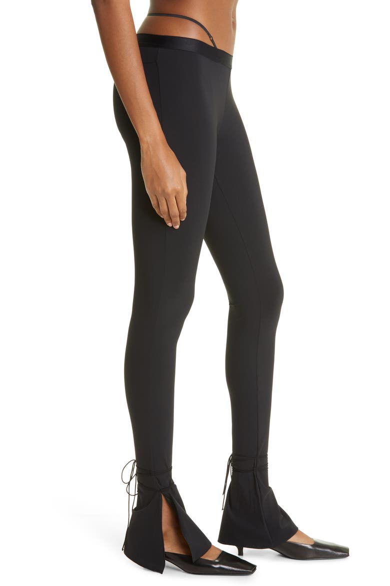 Flare Leggings, Alternate, color, BLACK