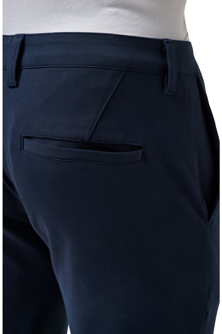 Legacy Stretchknit Flat Front Chinos, Alternate, color, TOTAL ECLIPSE