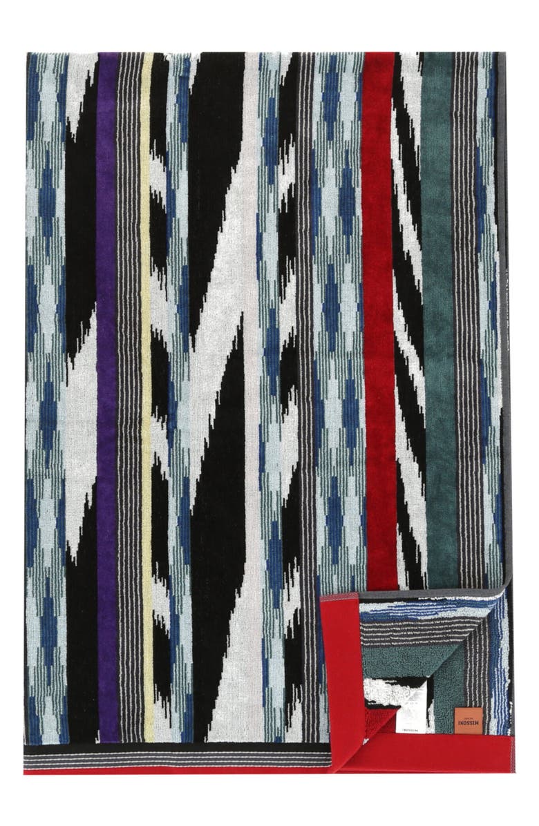 Missoni Clint Cotton Beach Towel, Main, color, 