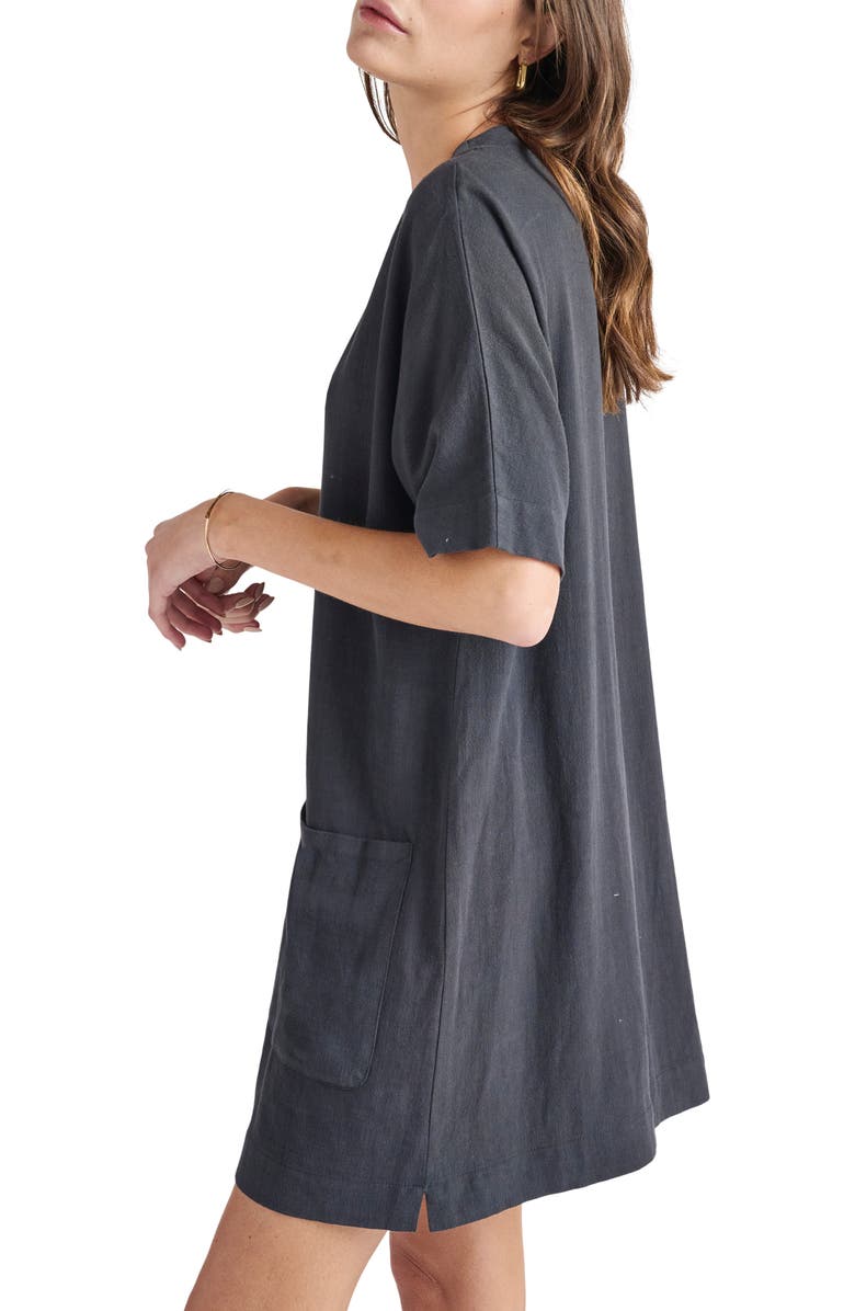 Splendid Viola Elbow Sleeve Shift Dress, Alternate, color, 