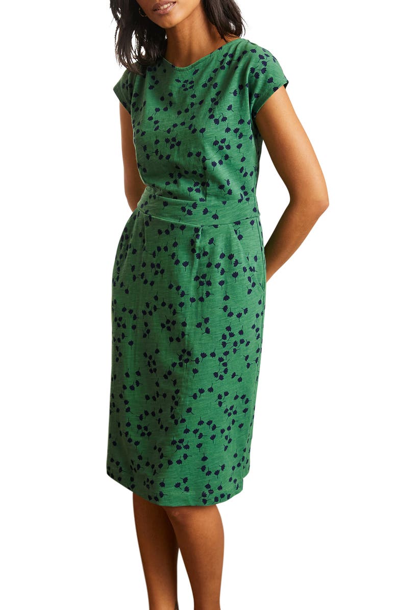 Boden Florrie Floral Jersey Dress, Main, color,