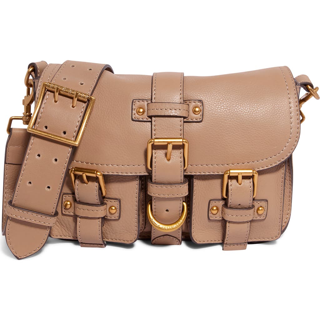 Aimee Kestenberg Saddle Up Leather Crossbody Bag In Beige
