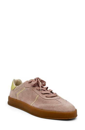 CHELSEA CREW Moldova Low Top Sneaker in Pink Suede at Nordstrom Rack, Size 6