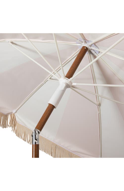 Picnic Time Summerland Portable Beach Umbrella In Pink