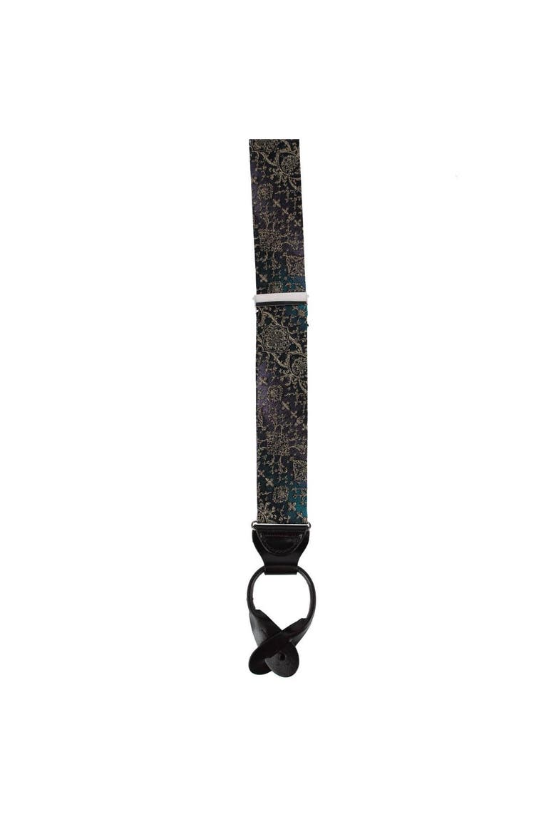 The Spellbound Brocade Silk Button End Novelty Brace, Alternate, color, Multiple