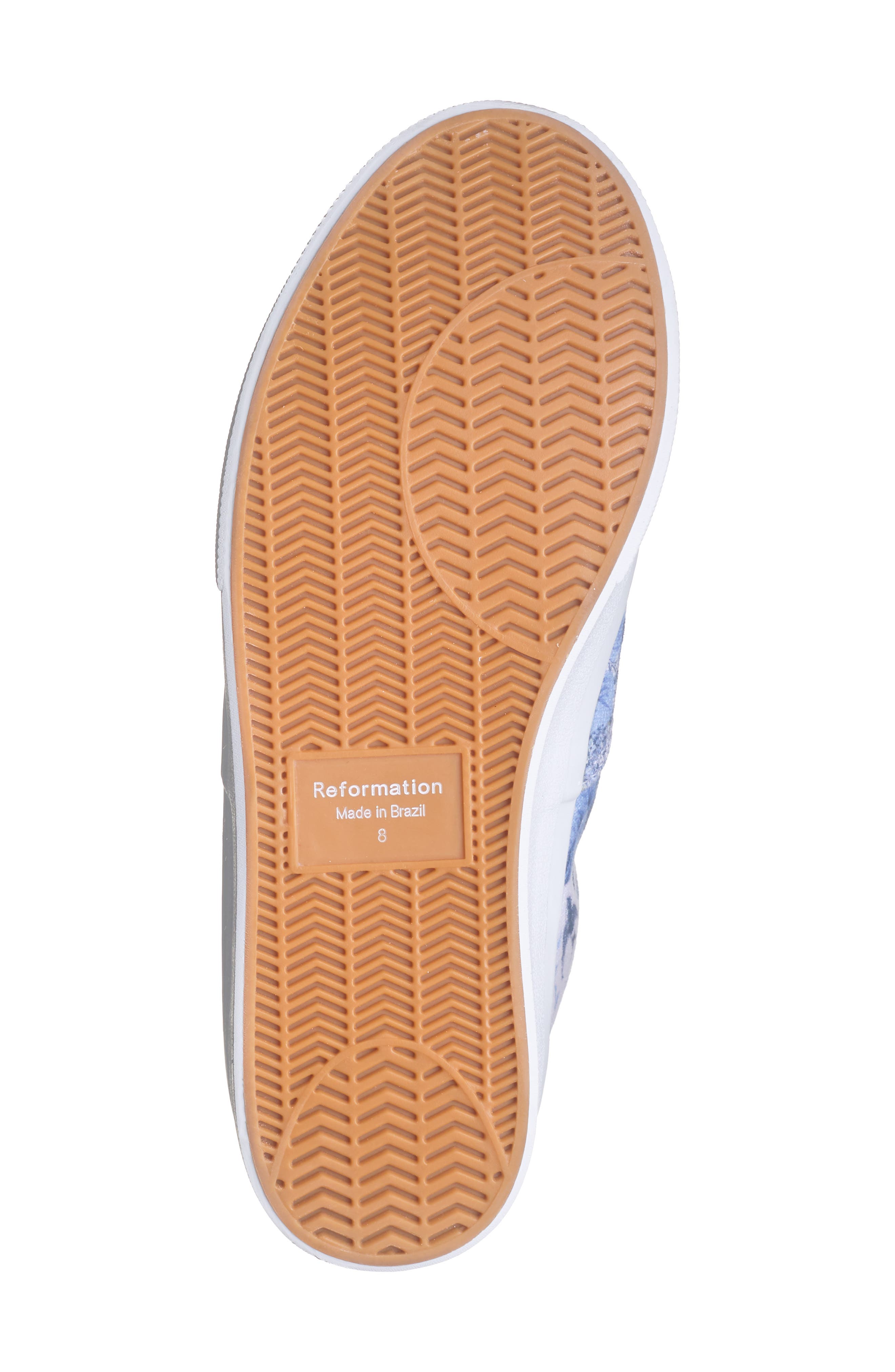 Reformation Hazel Canvas Low Top Sneaker, Alternate, color, 