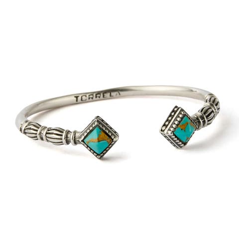Olimpo Turquoise Silver Cuff