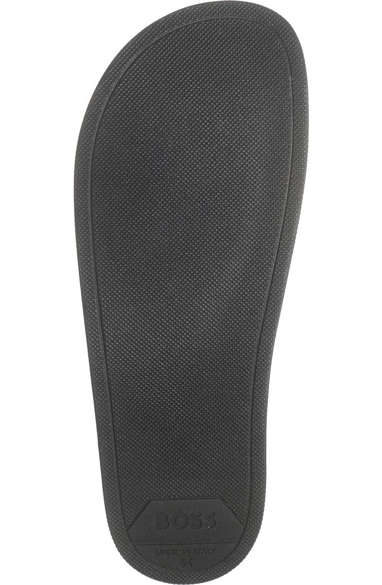 BOSS x NBA Bay It Slide Sandal, Alternate, color, Black